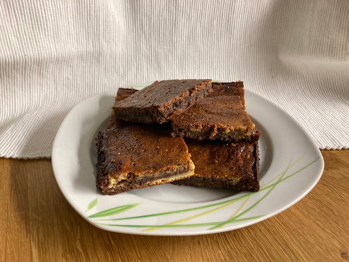 Marmor-Käsekuchen-Brownies