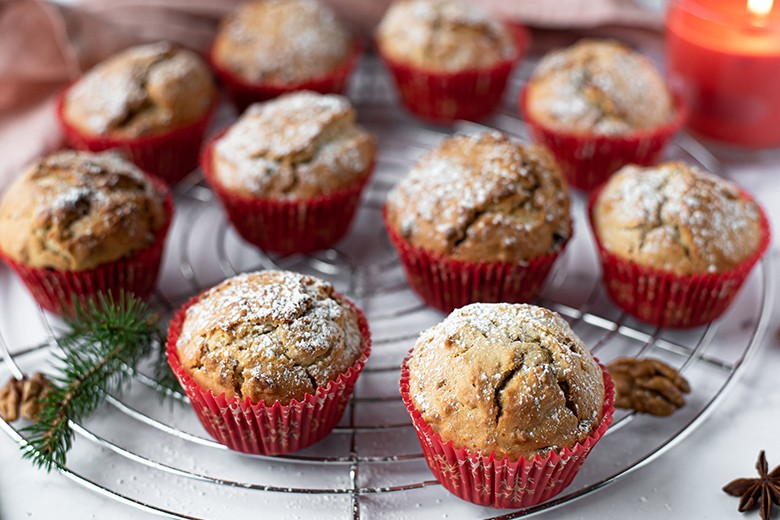 Winterliche Muffins