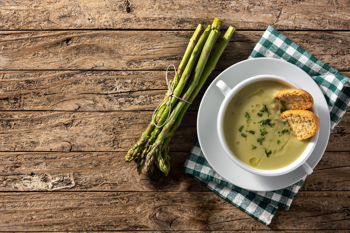 Grüne Spargelsuppe - Rezept