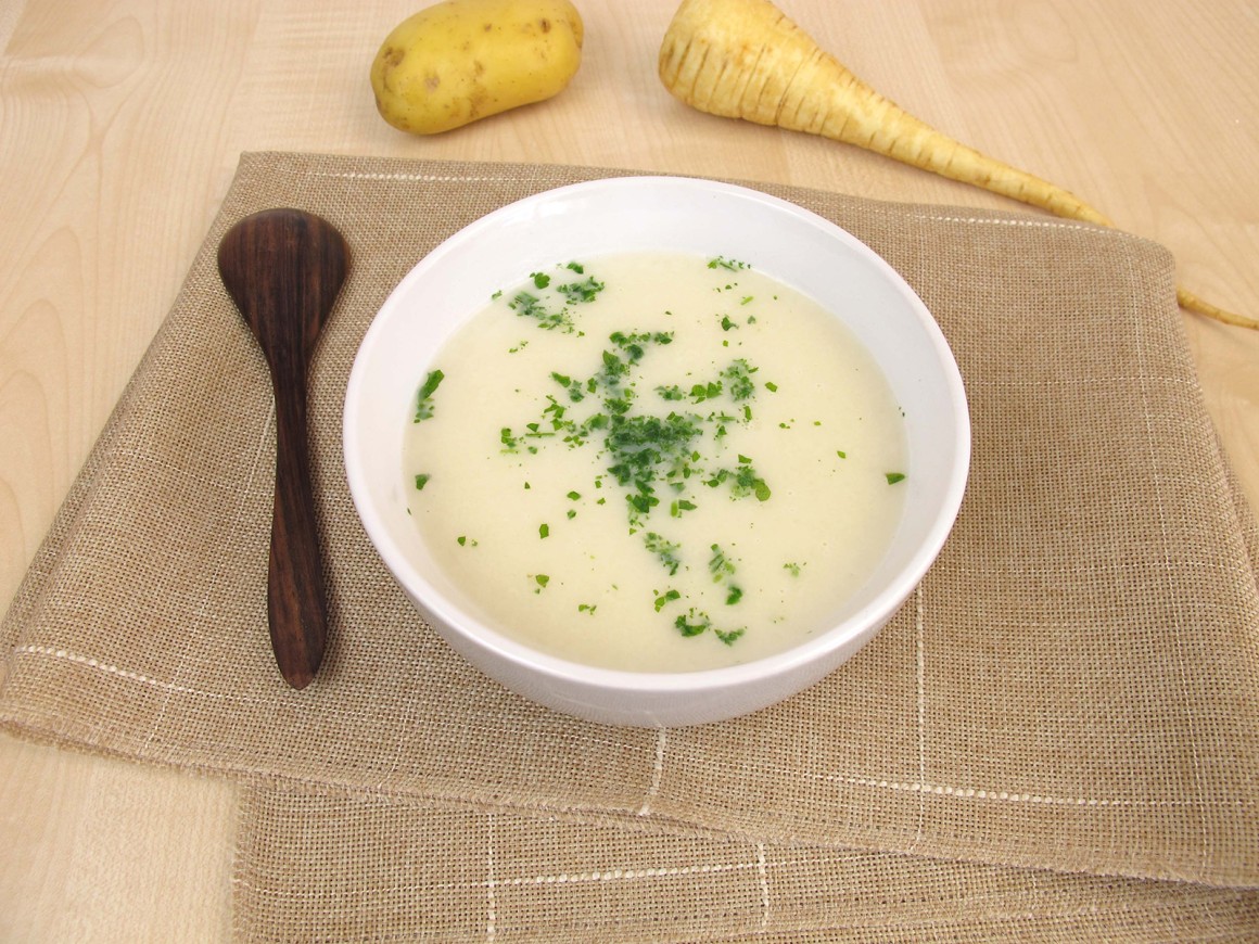 Einfache Pastinakensuppe
