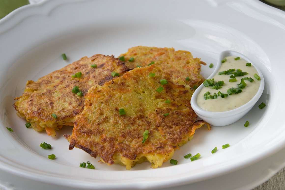 Reibekuchen mit Kürbis - Rezept