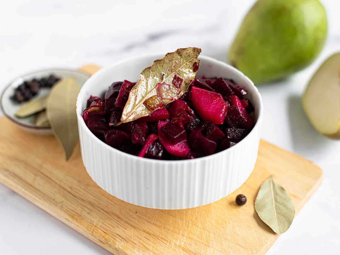 Rote Bete mit Birnen