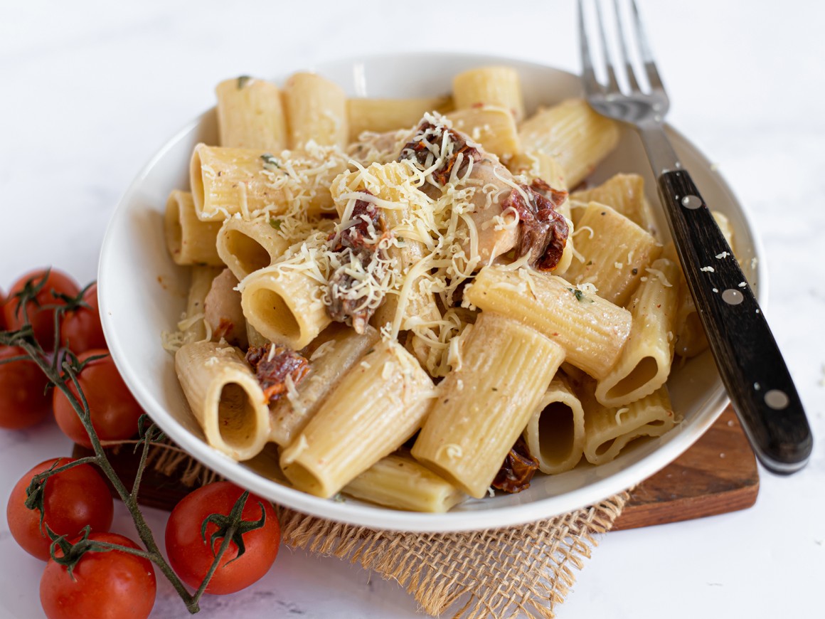 Hähnchen-Pasta