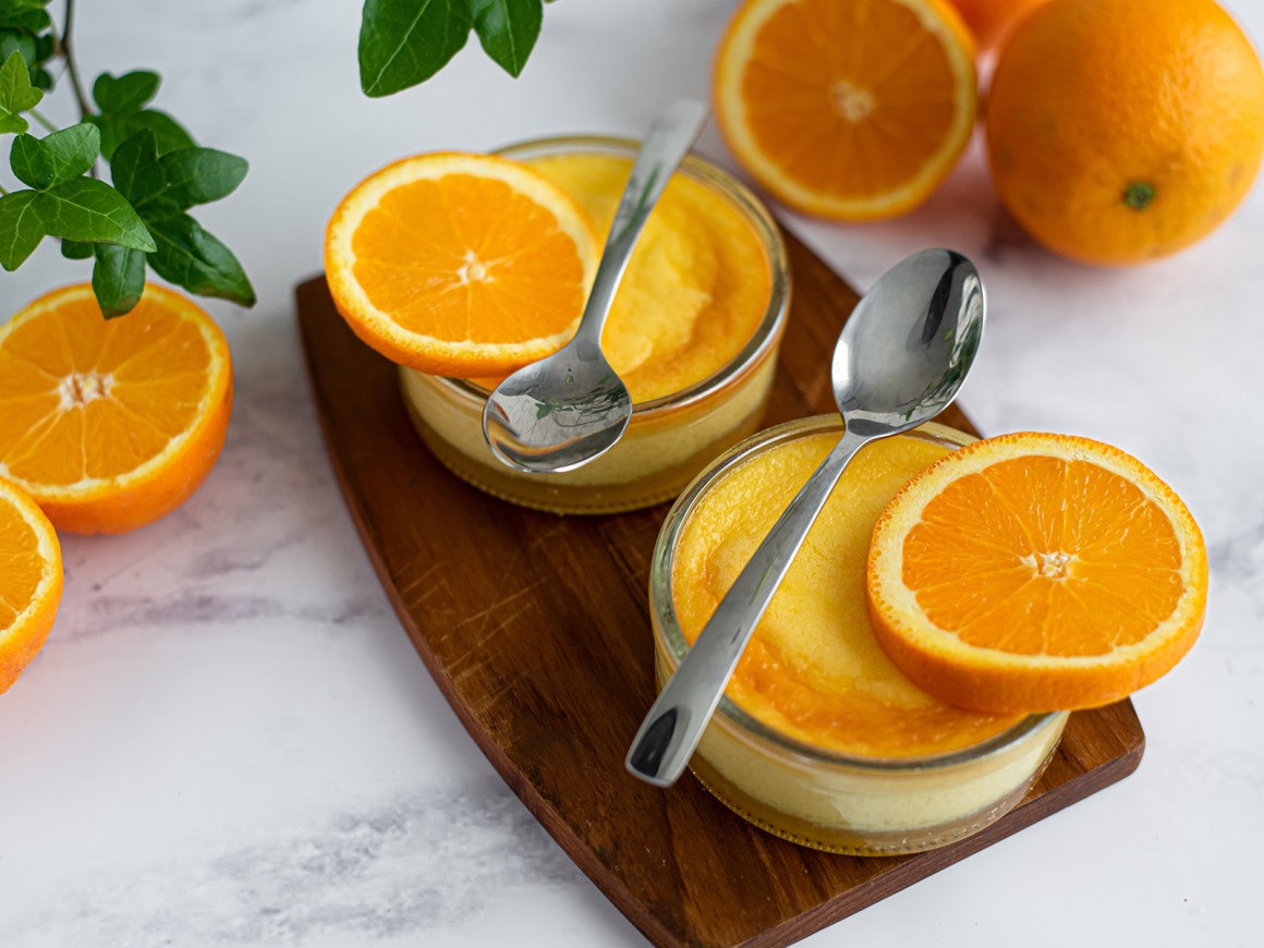 Orangenflan