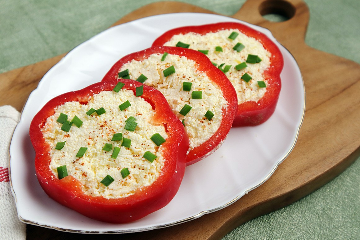 Frischkäse-Paprika