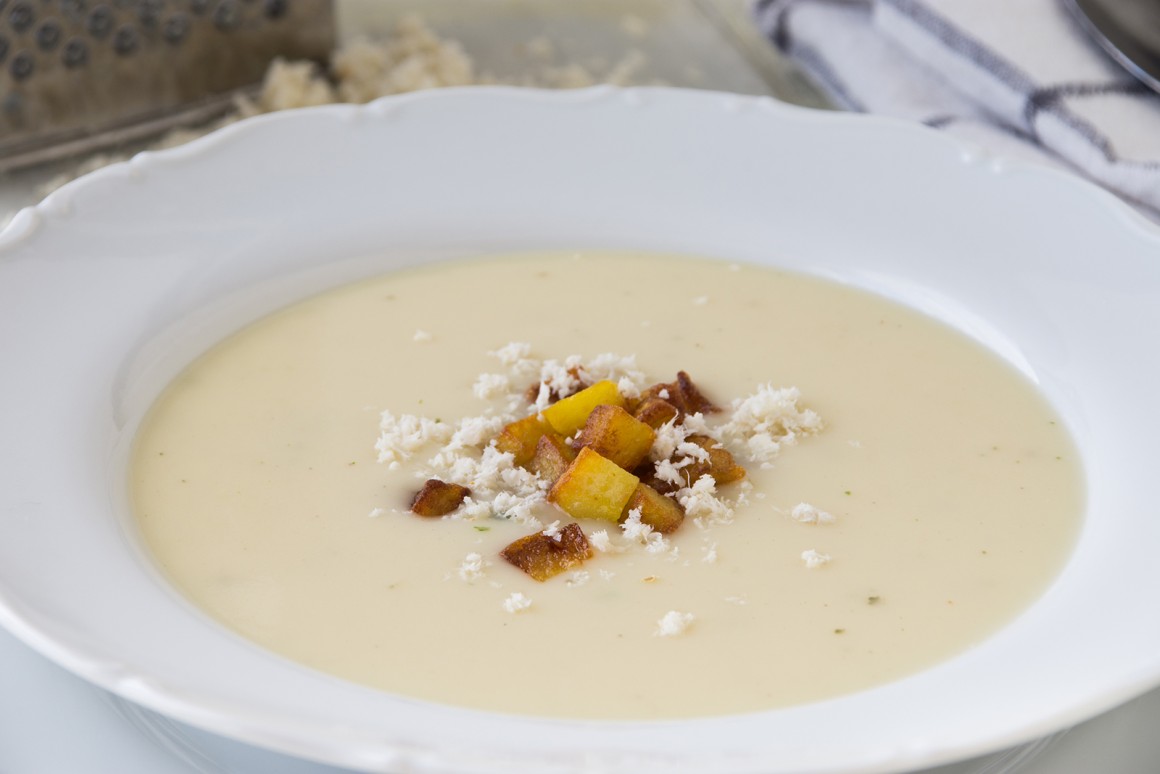 Kartoffel-Meerrettich-Suppe