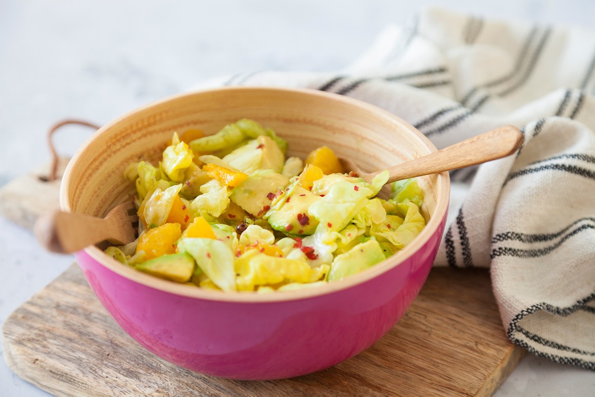 Avocadosalat mit Orangen - Rezept
