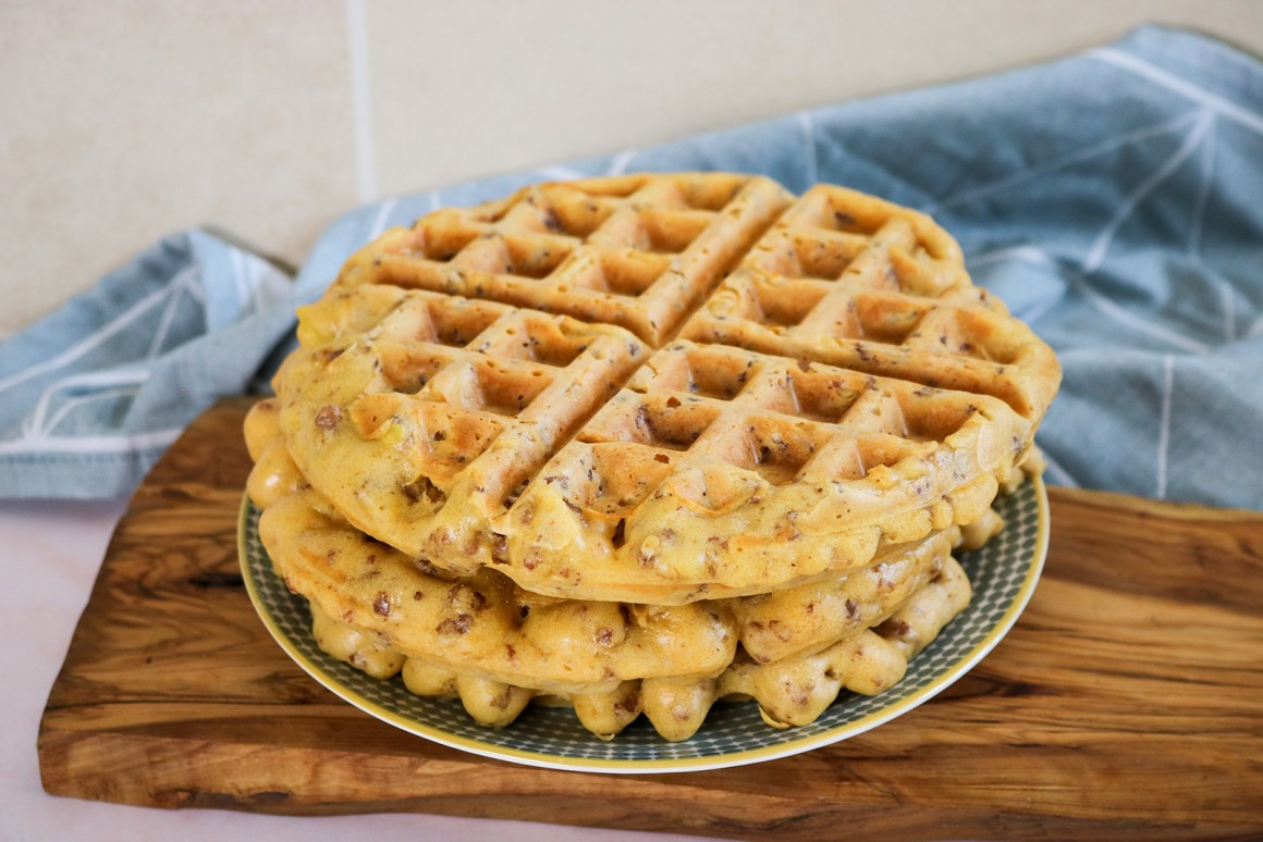 Hackfleischwaffeln