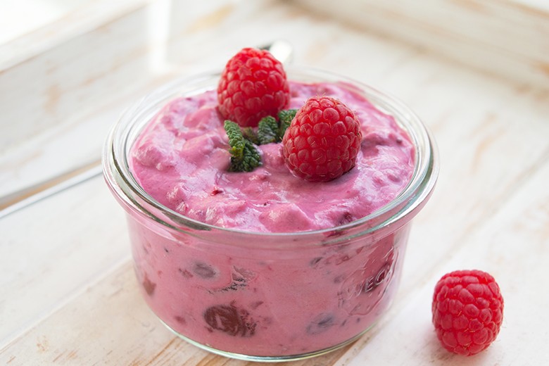 Himbeerquark