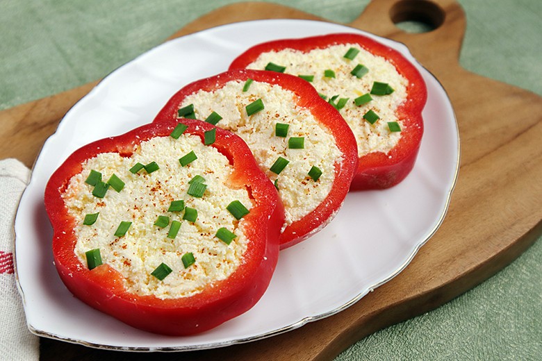 Frischkäse-Paprika