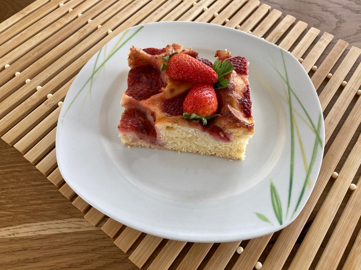 Joghurt-Erdbeerkuchen
