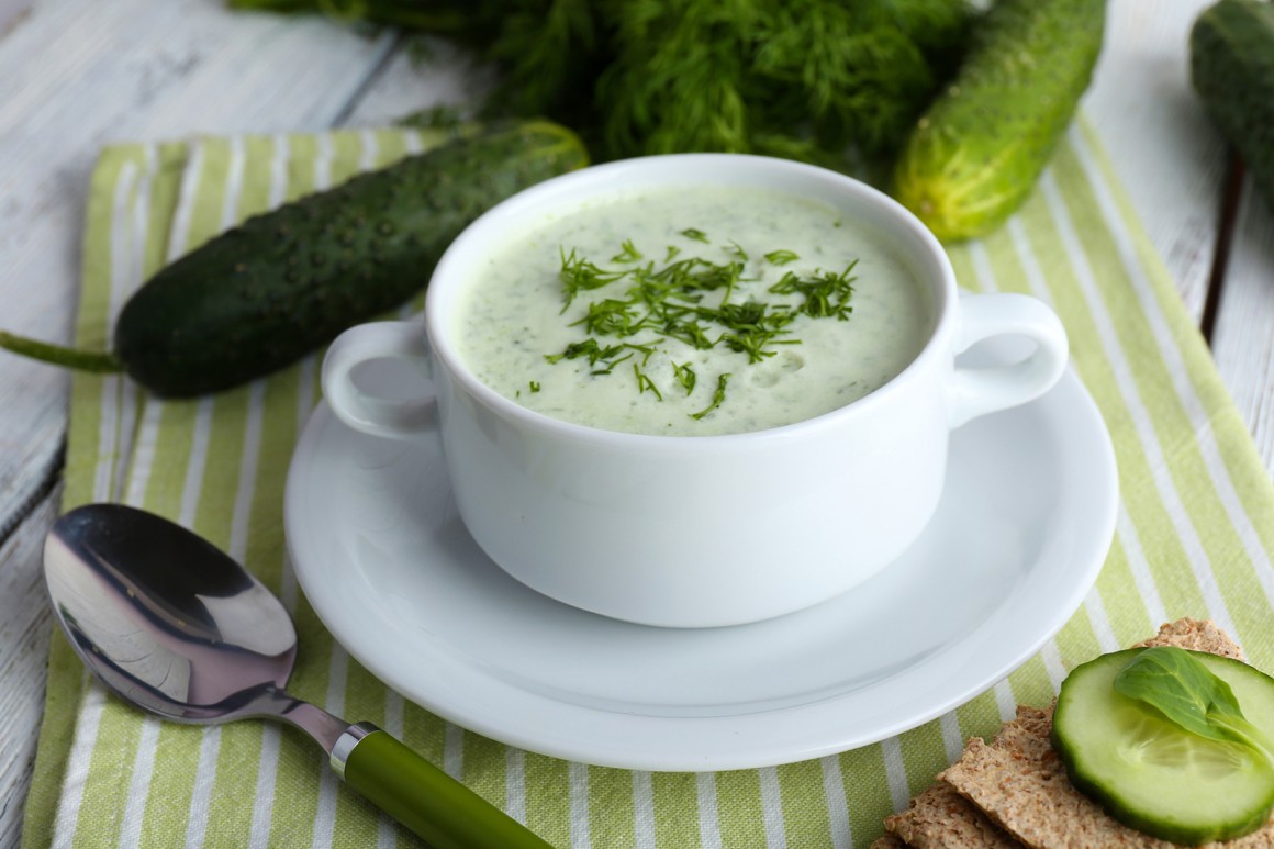 Eisgurkensuppe