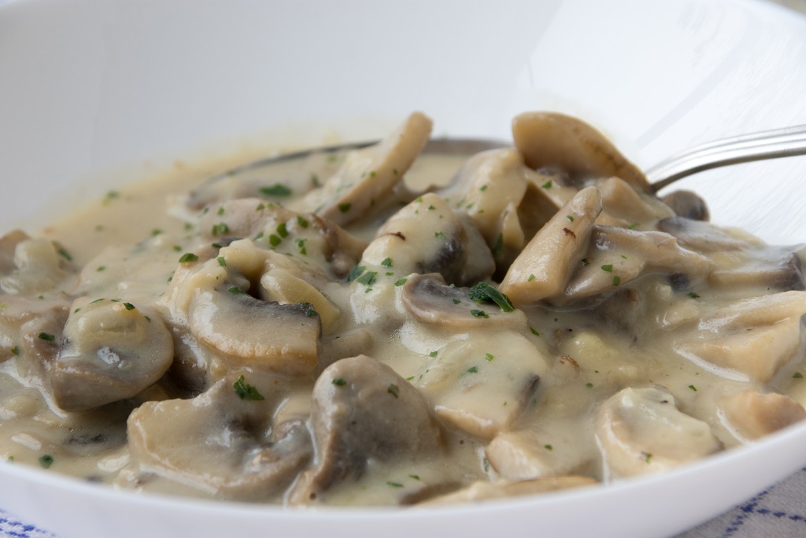 Champignon-Gorgonzola-Soße - Rezept