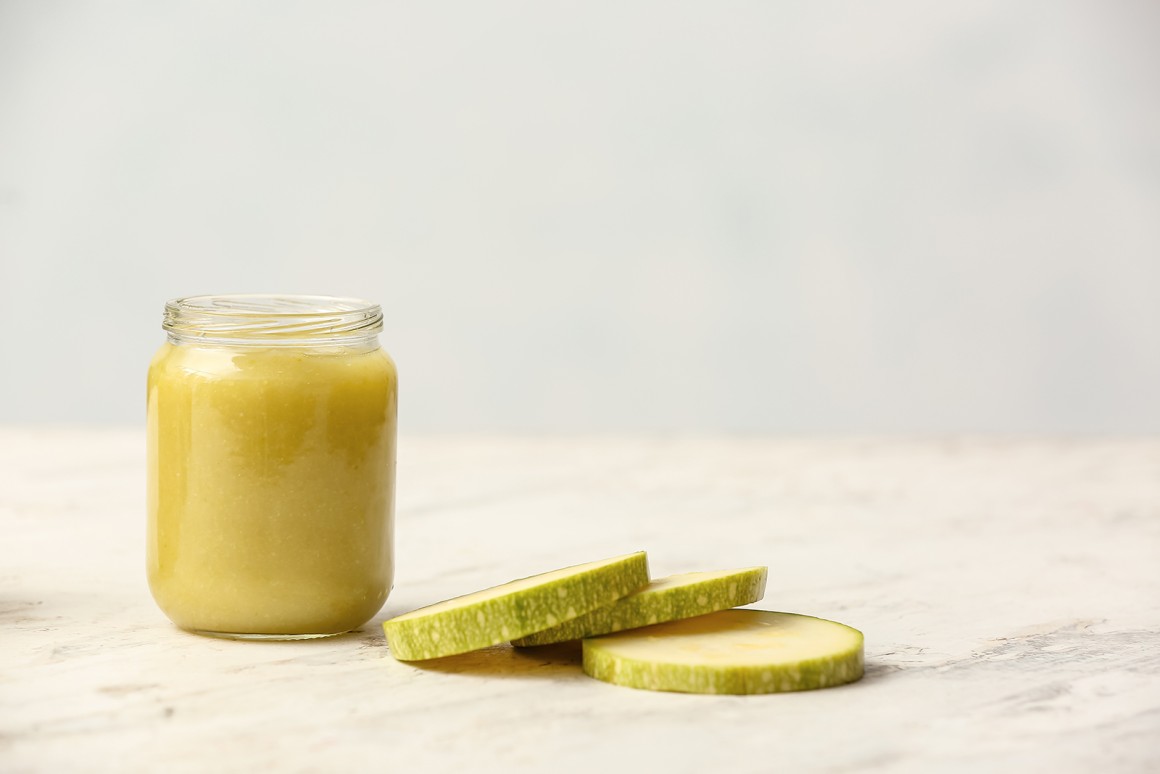 Babybrei mit Kartoffeln und Zucchini