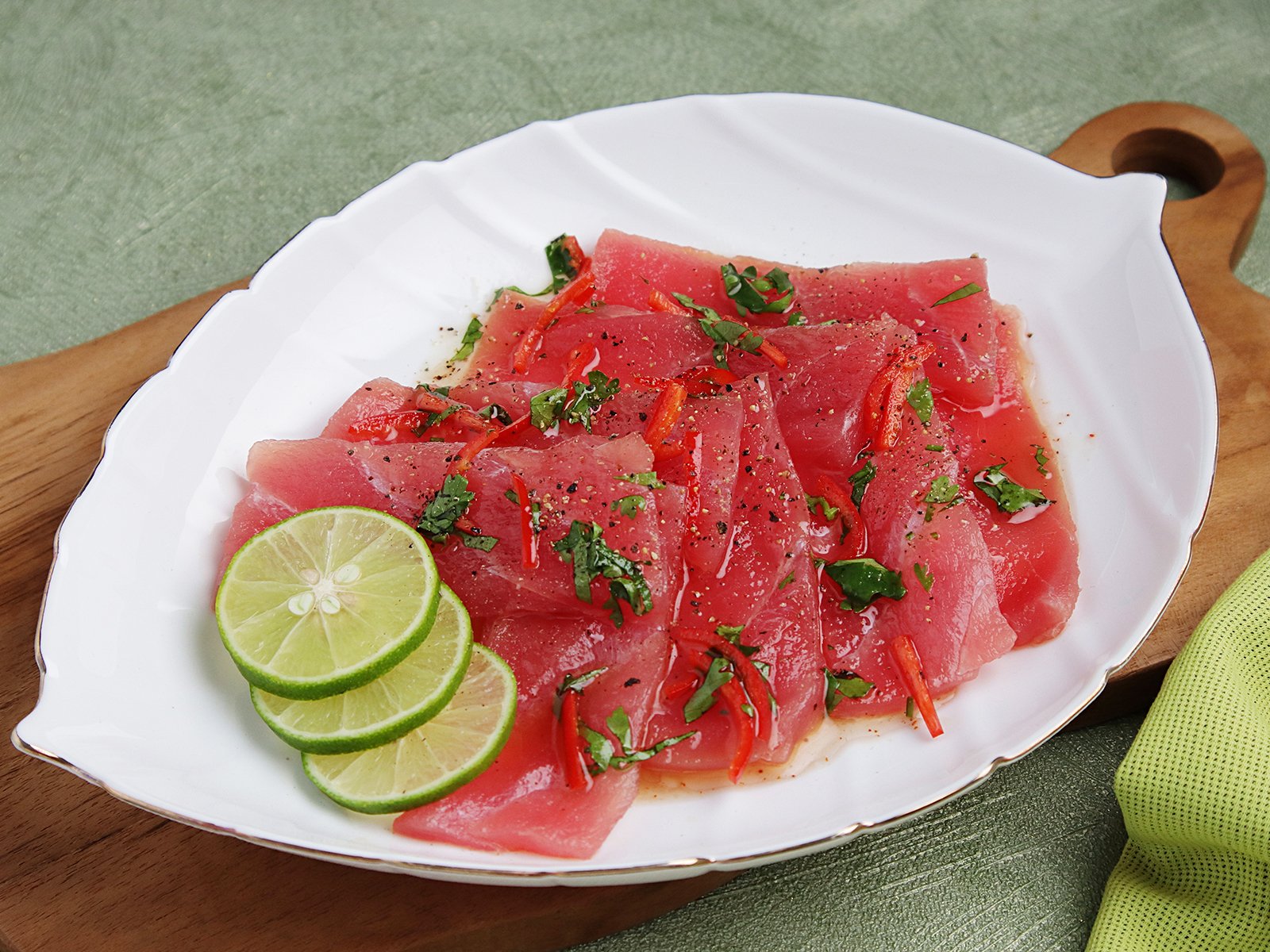 Thunfisch Carpaccio - Rezept