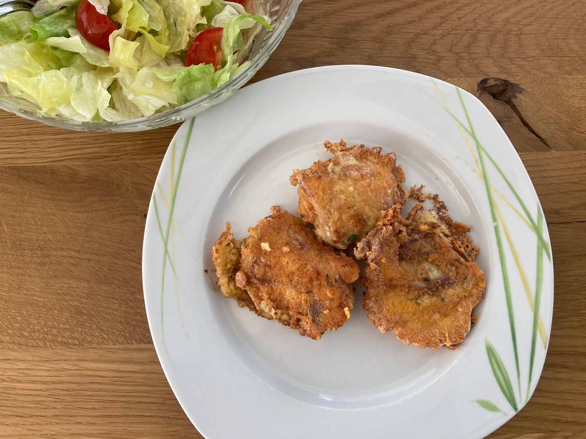 Schweinefilet im Käsemantel