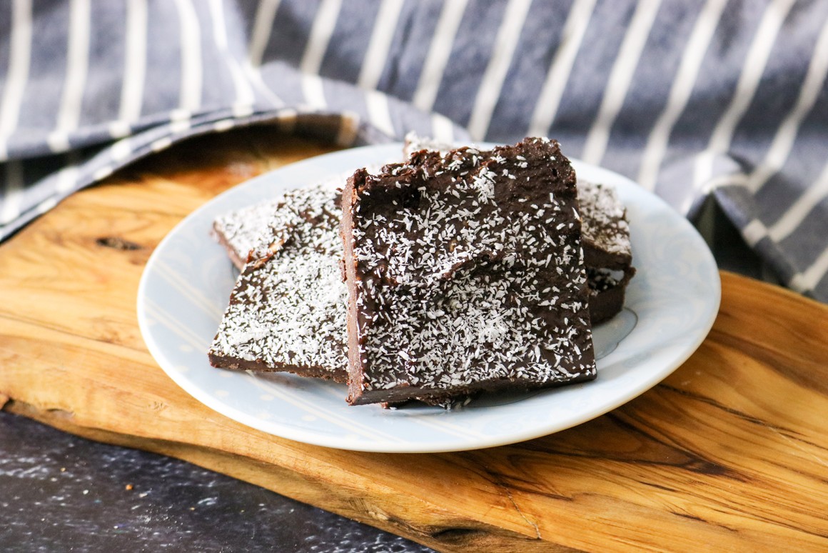 Kokos-Schoko-Schnitte