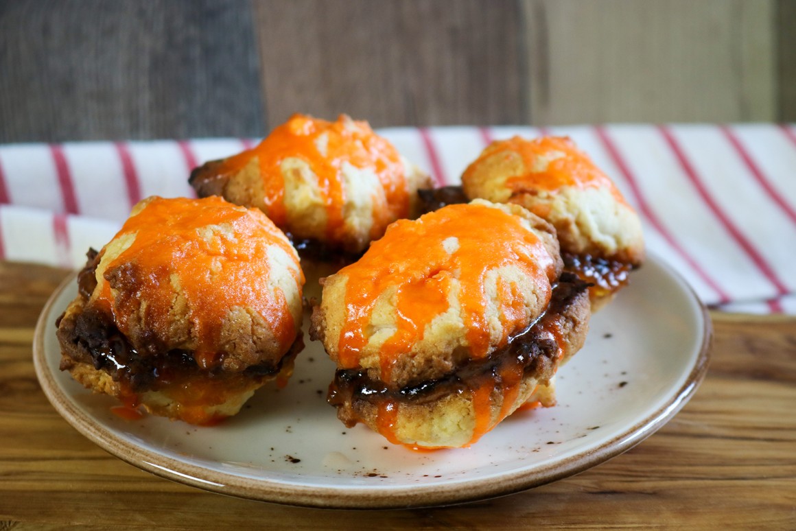 Orangenplätzchen