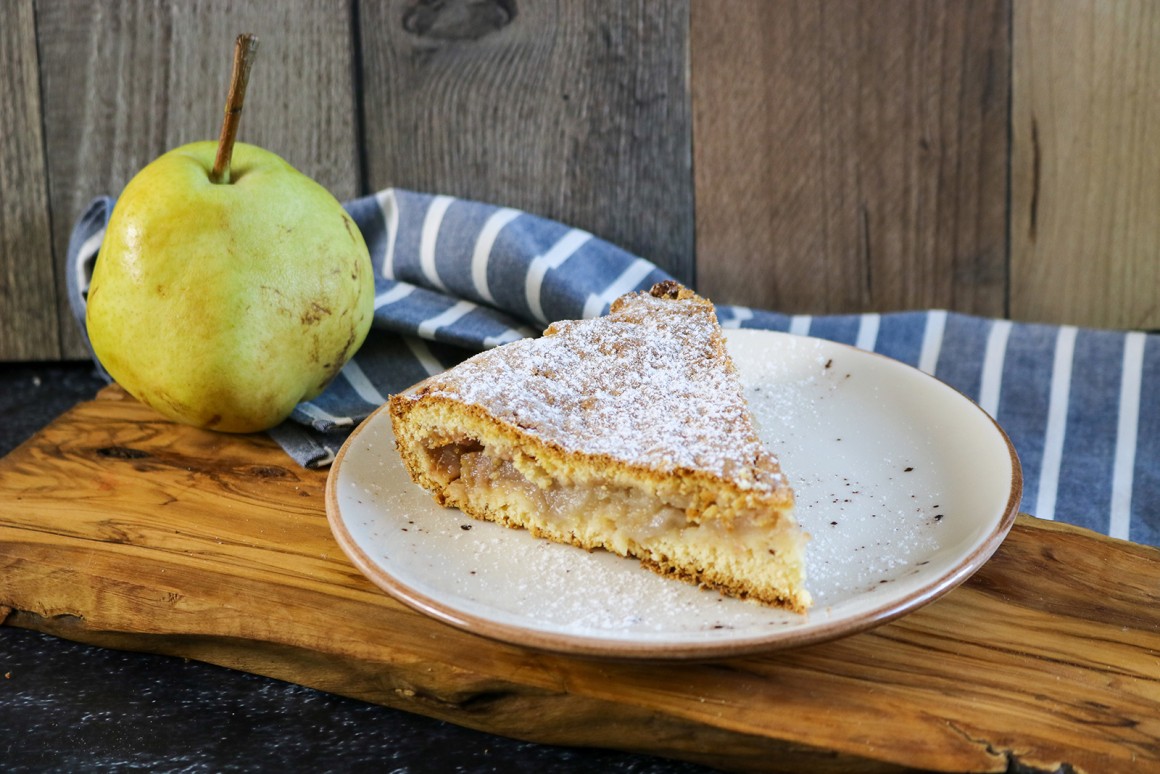 Birnenmus-Kuchen