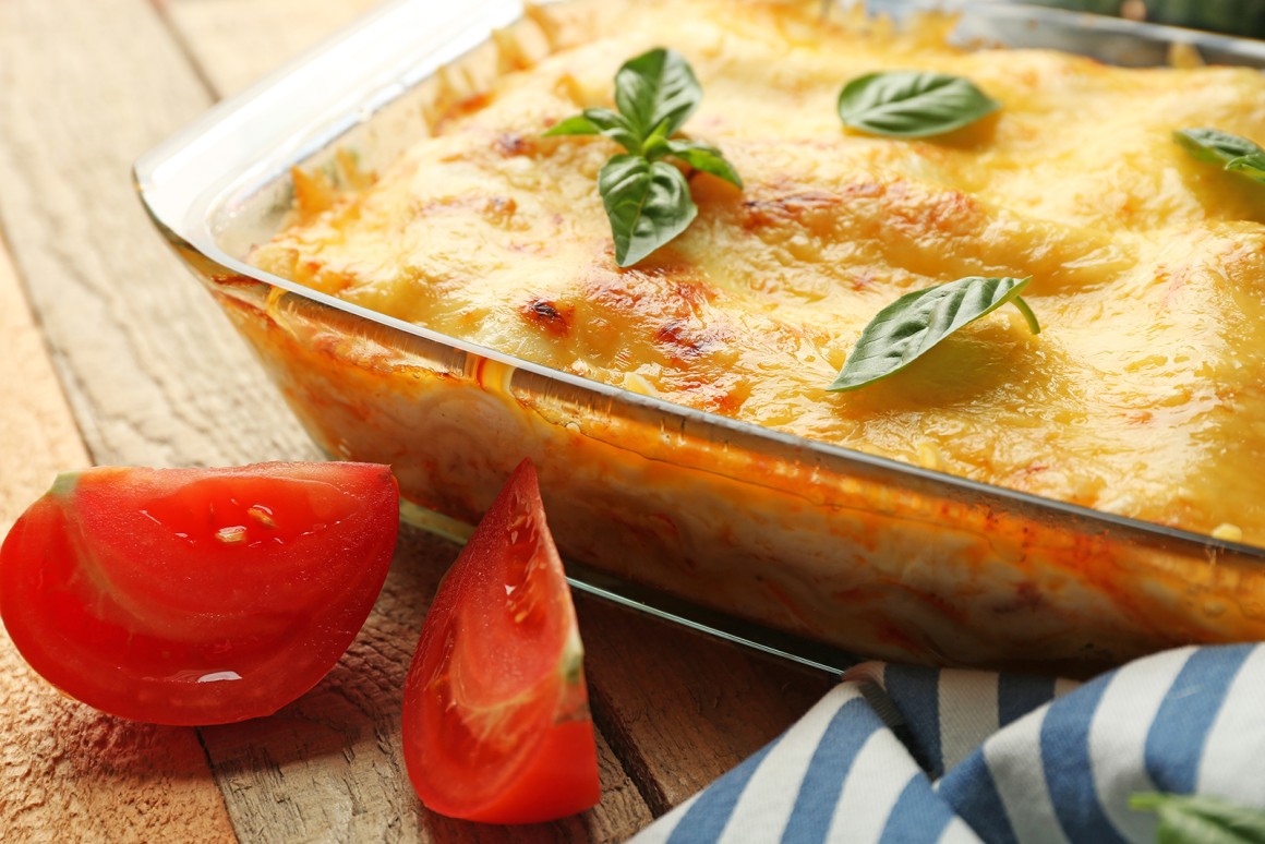 Gemüselasagne mit Bechamelsauce