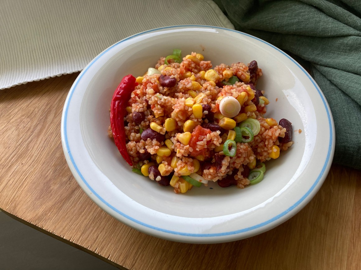 Bulgur mit Chili