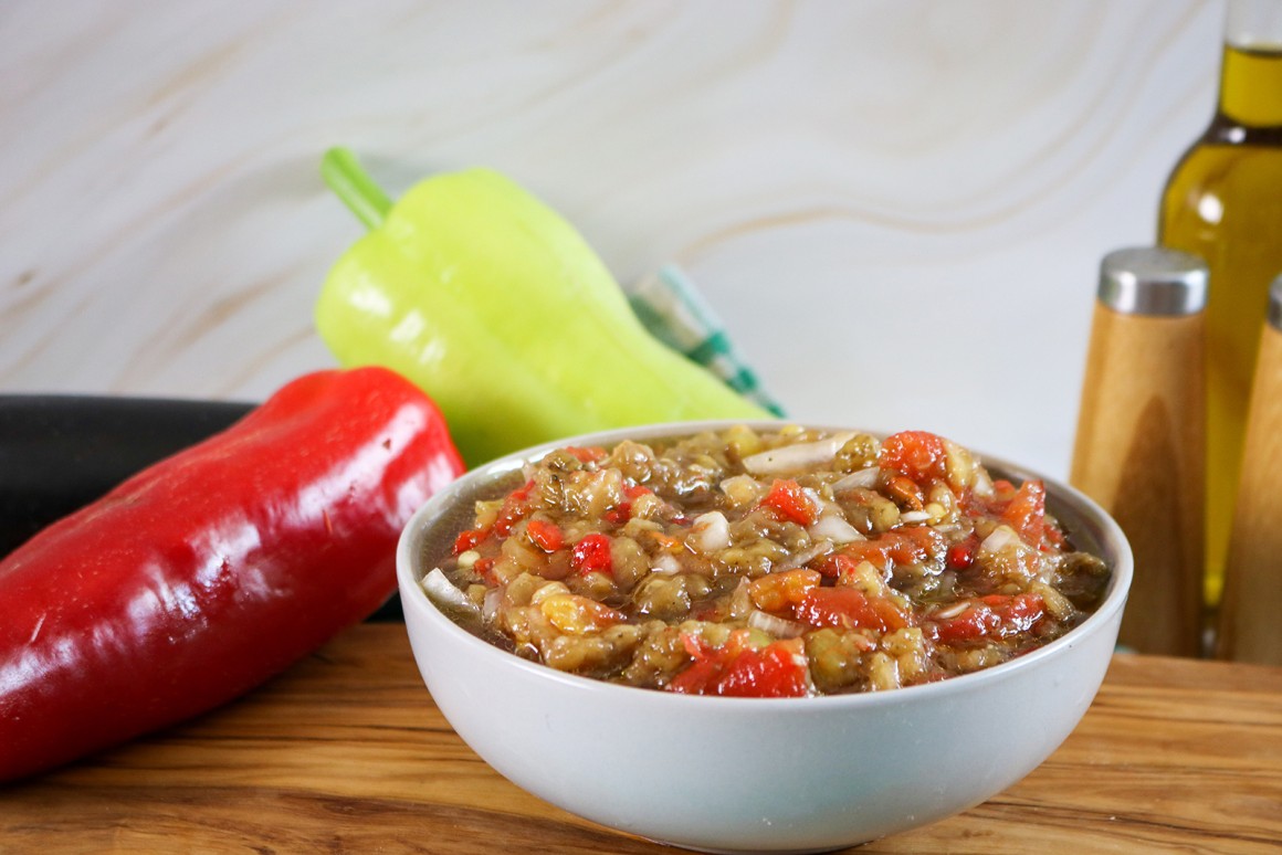 Türkischer Auberginensalat