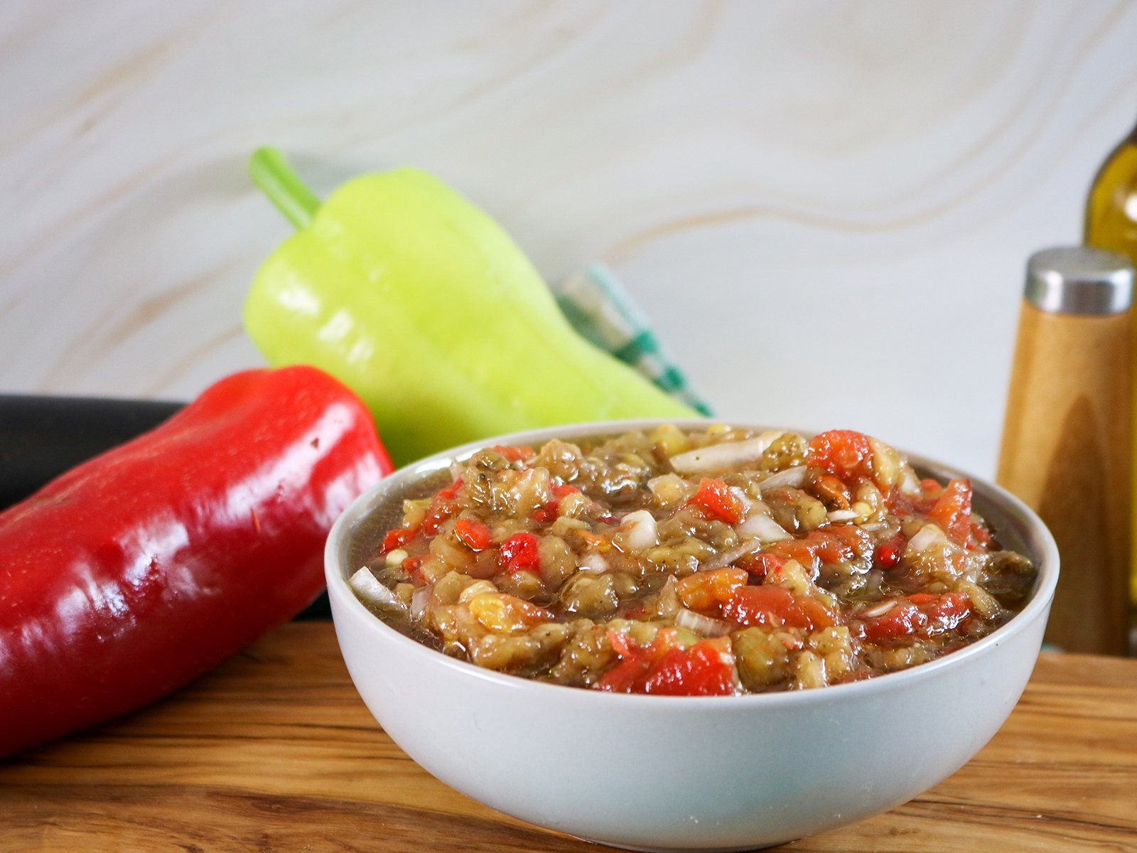 Türkischer Auberginensalat - Rezept