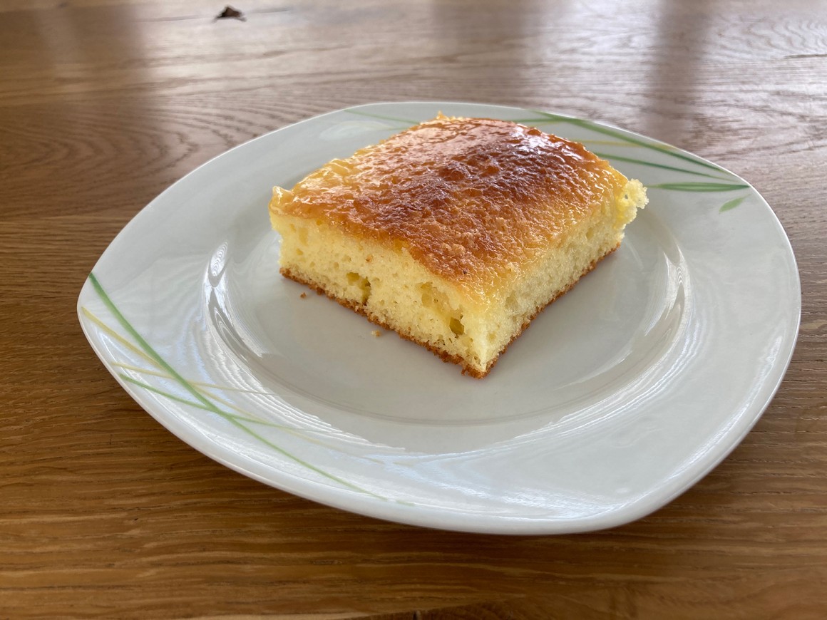 Crème-fraîche-Kuchen - Rezept