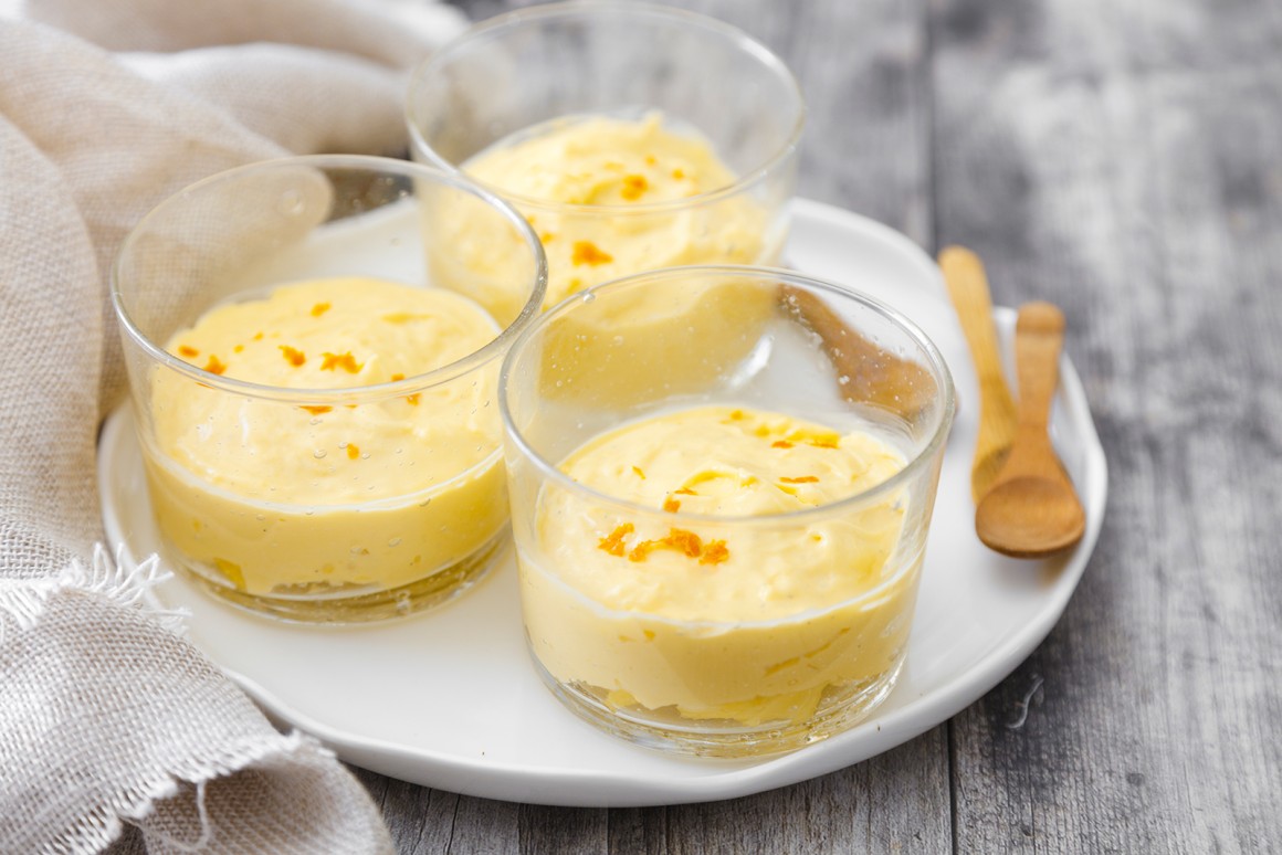 Feine Orangencreme