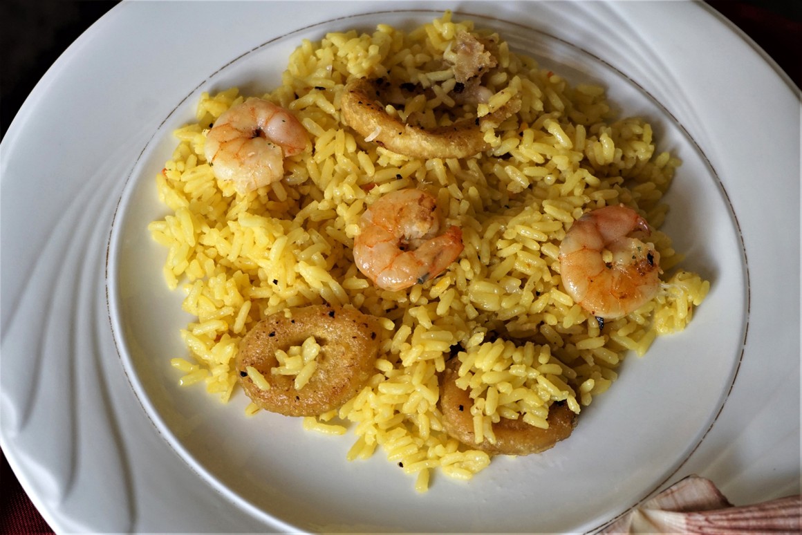 Risotto mit Meeresfrüchten