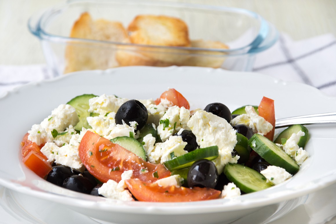 Schneller Olivensalat