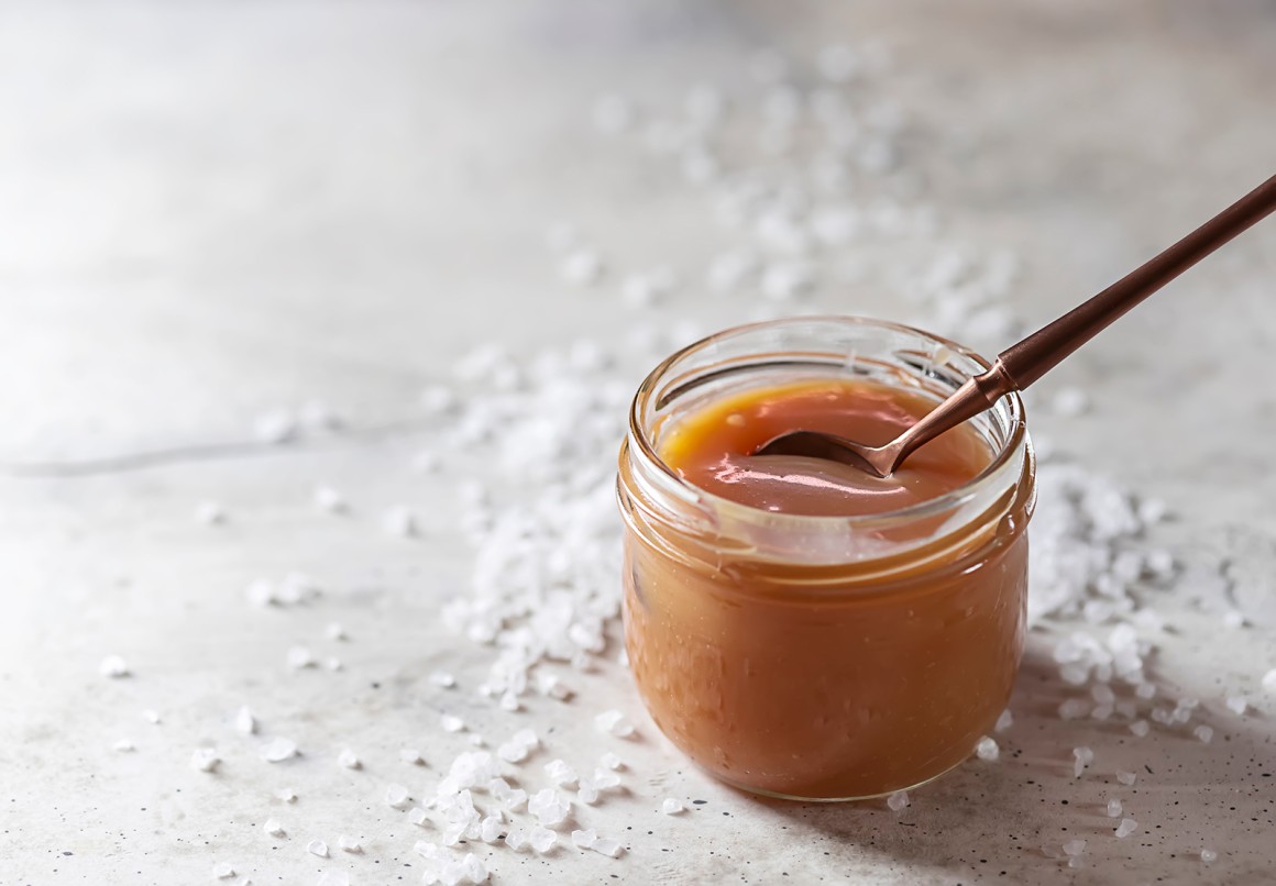 Salzige Karamellcreme