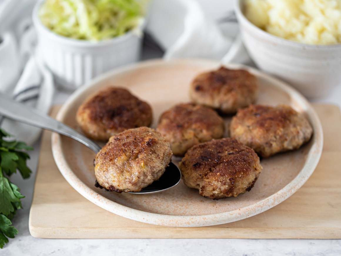 Frikadellen mit Semmelbröseln