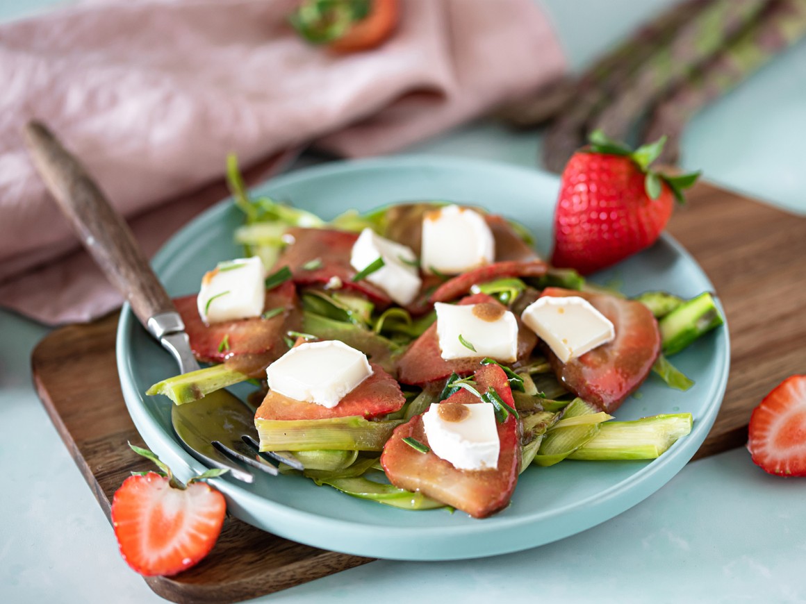 Erdbeer-Spargel-Carpaccio - Rezept