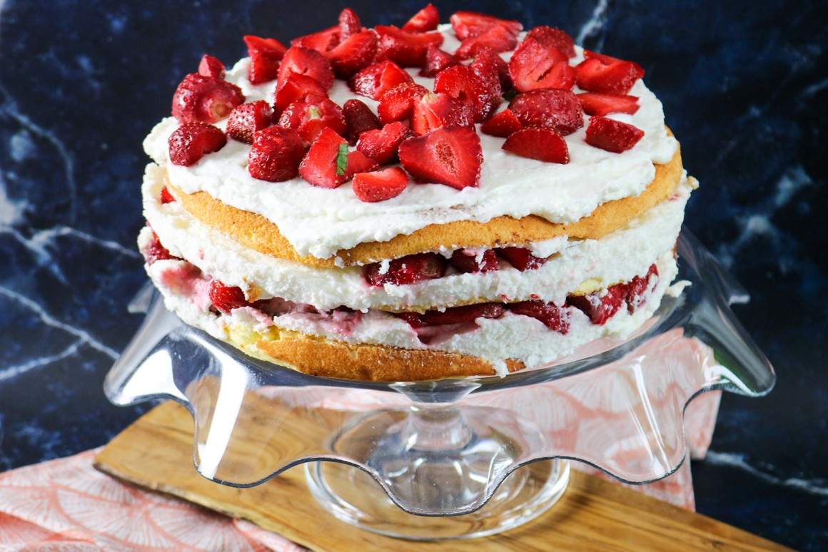 Erdbeer-Ricotta-Torte - Rezept