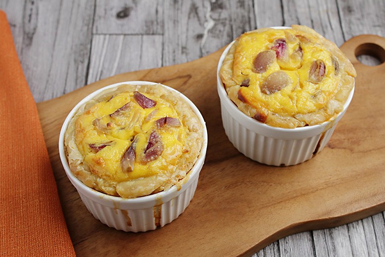 Mini-Schalotten-Quiches