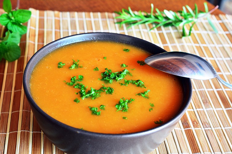 Süßkartoffelsuppe