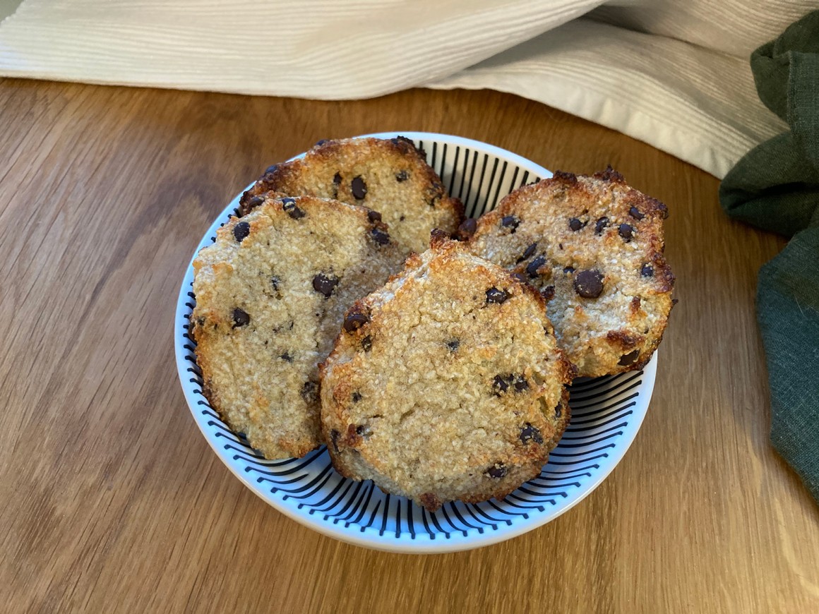 Vegane Schoko-Bananen-Kokos-Kekse