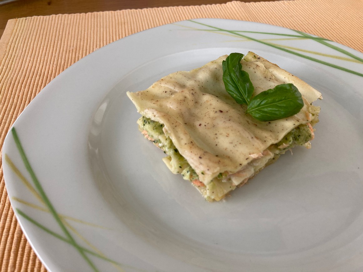 Lasagne mit Lachs