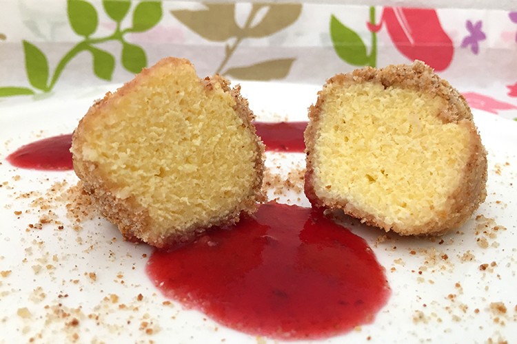 Süße Nockerln mit Quark und Grieß