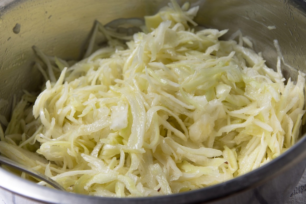 Klassischer Weißkohlsalat