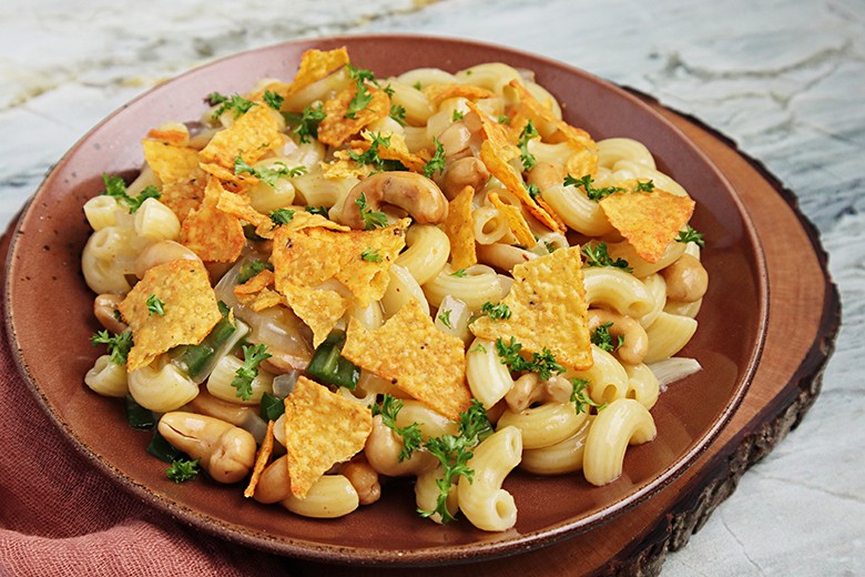 Vegane Käse Makkaroni