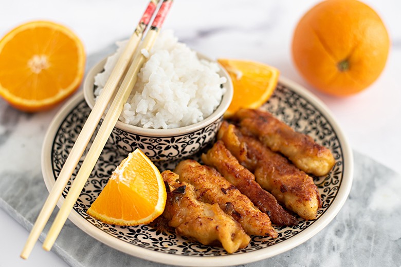 Orangen Chicken