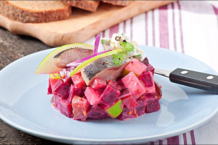 Roter Hering Salat