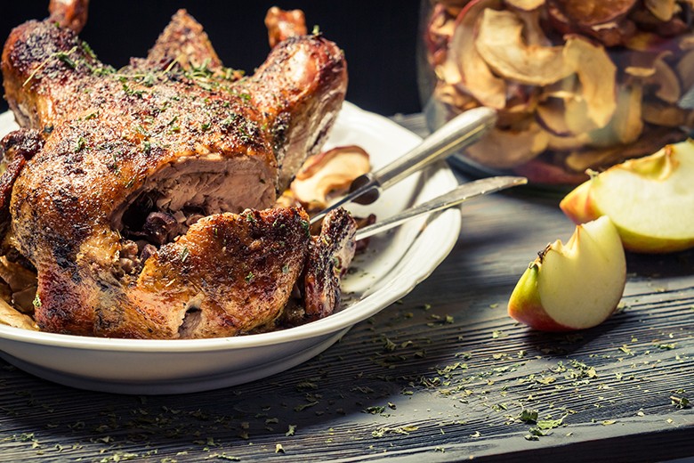 Gänsebraten
