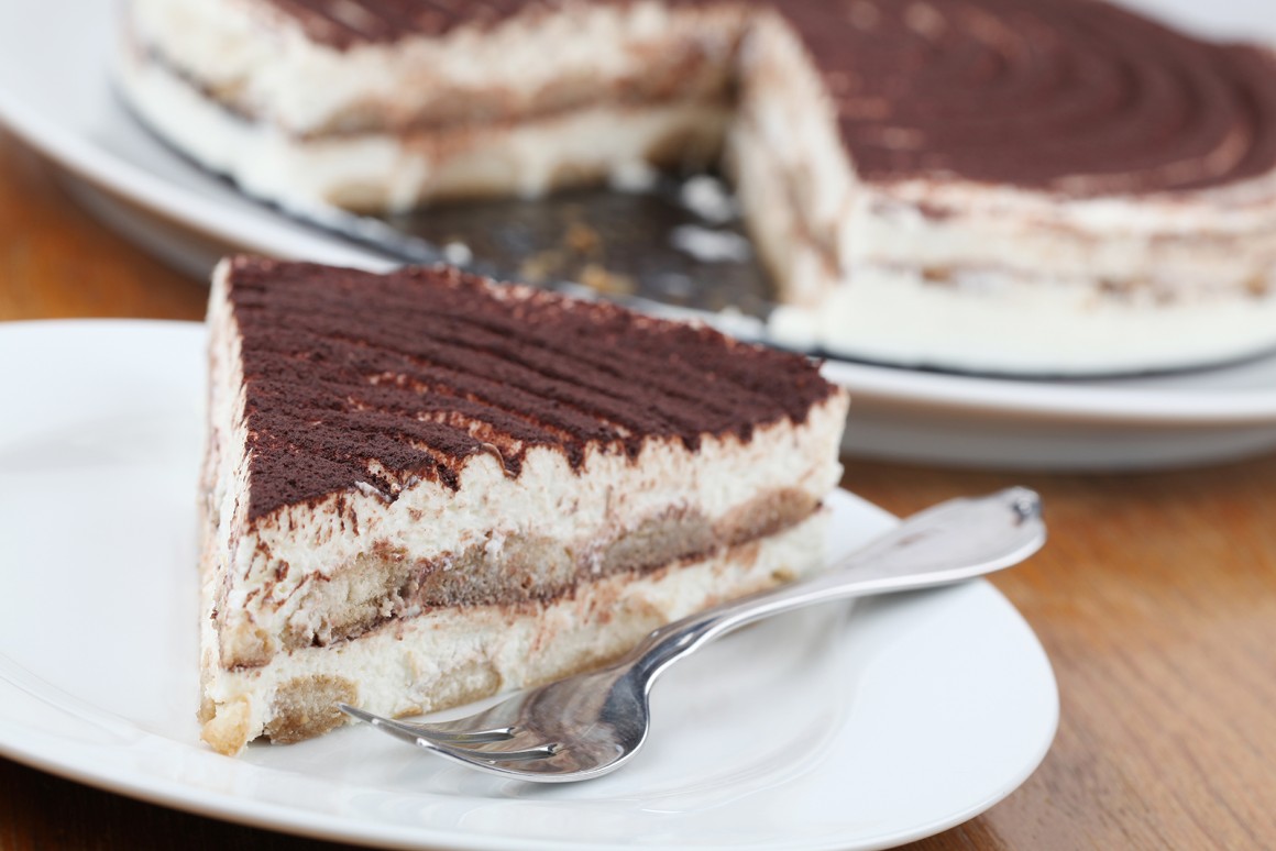 tiramisu-torte mit löffelbiskuits