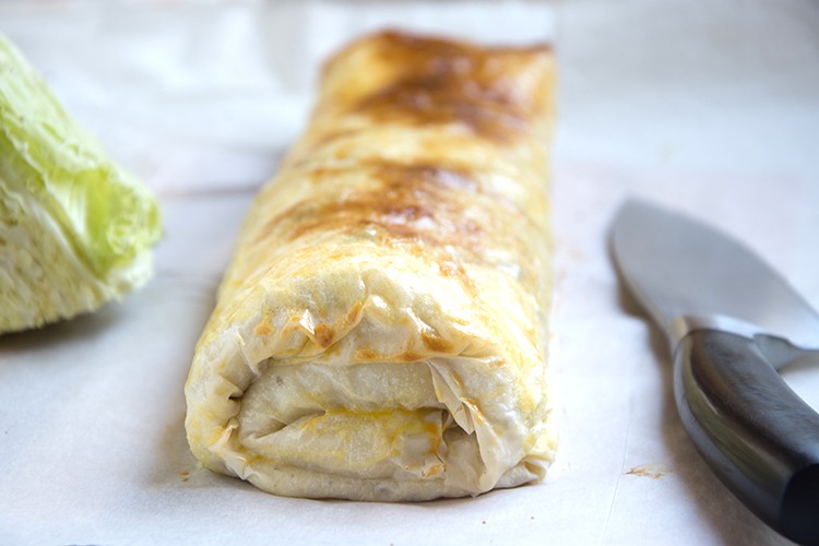Grünkohl-Strudel
