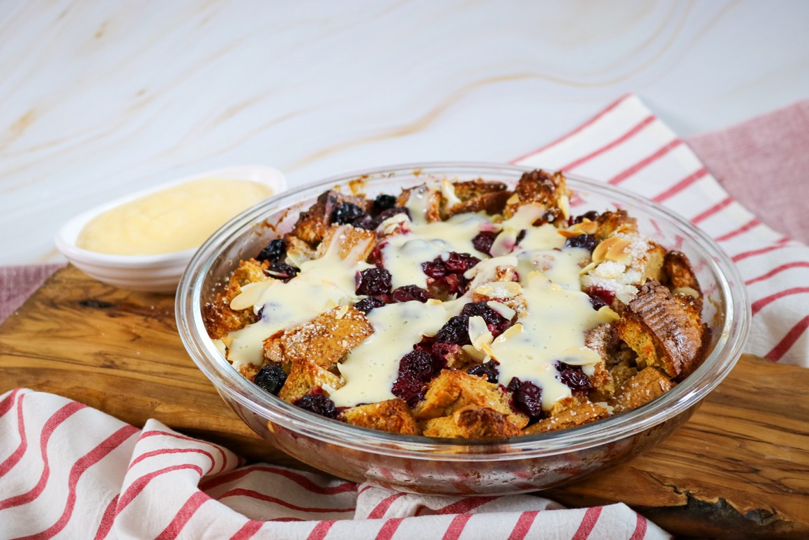 Kirschmichel mit Vanillesauce