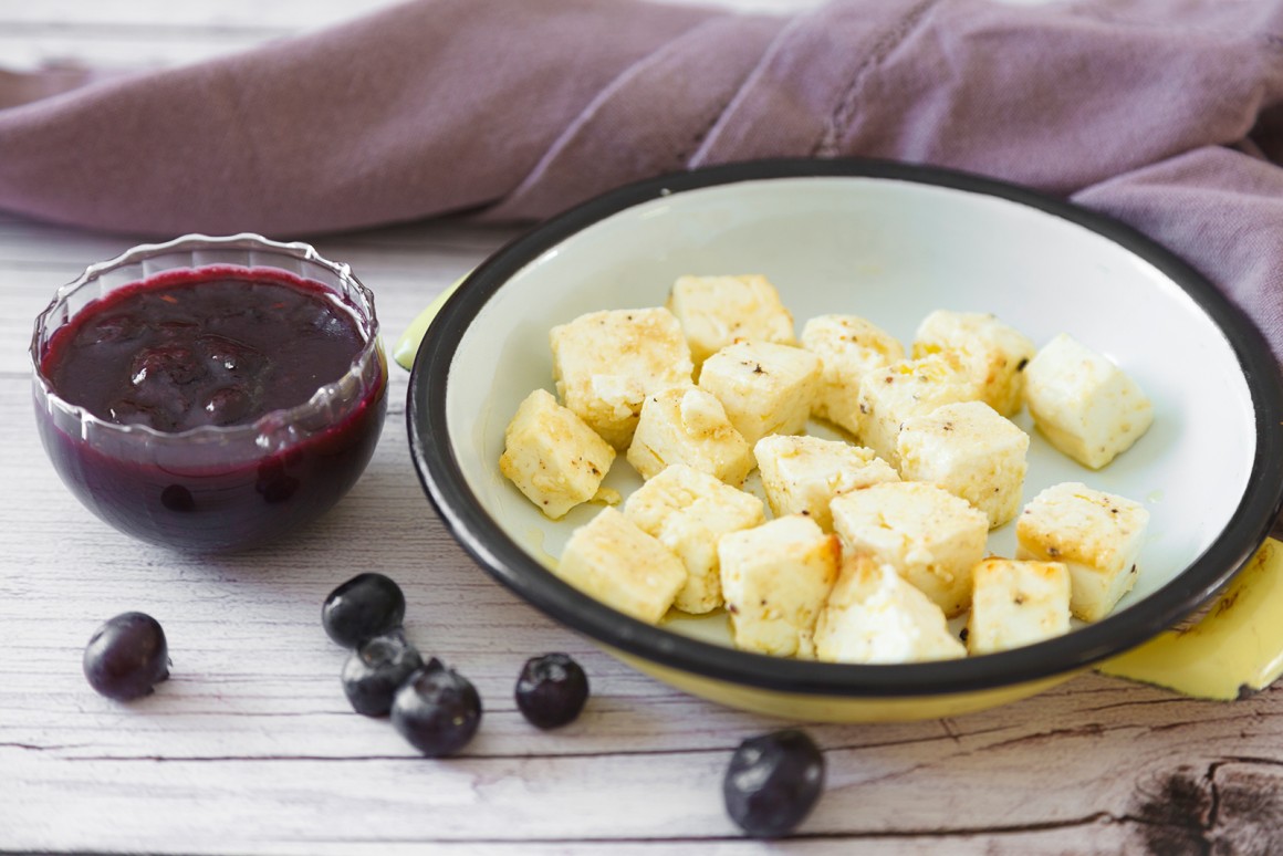Gegrillter Feta