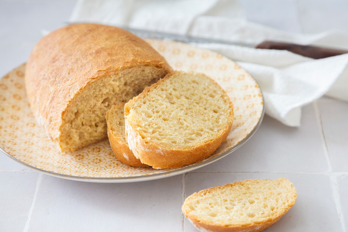 Maisbrot mit Sauerteig